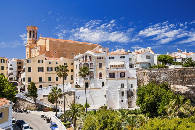 Old Town Of Mahon, Menorca, Spain